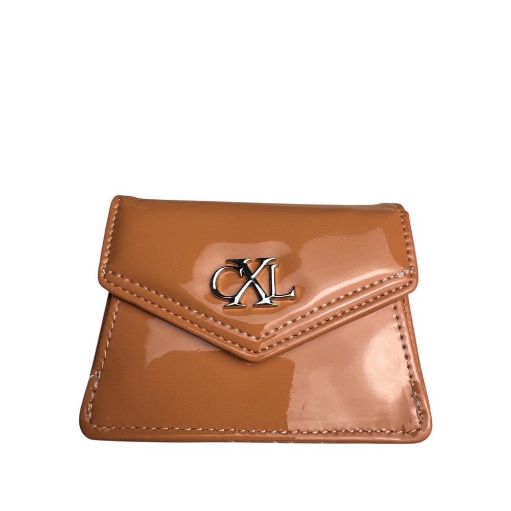 CXL by Christian Lacroix Tango Card‎ Holder Patent Multi Loch Texture NWT